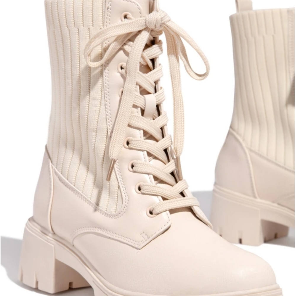 🆕️Neutrally in Love// bone combat boot - Picture 7 of 7